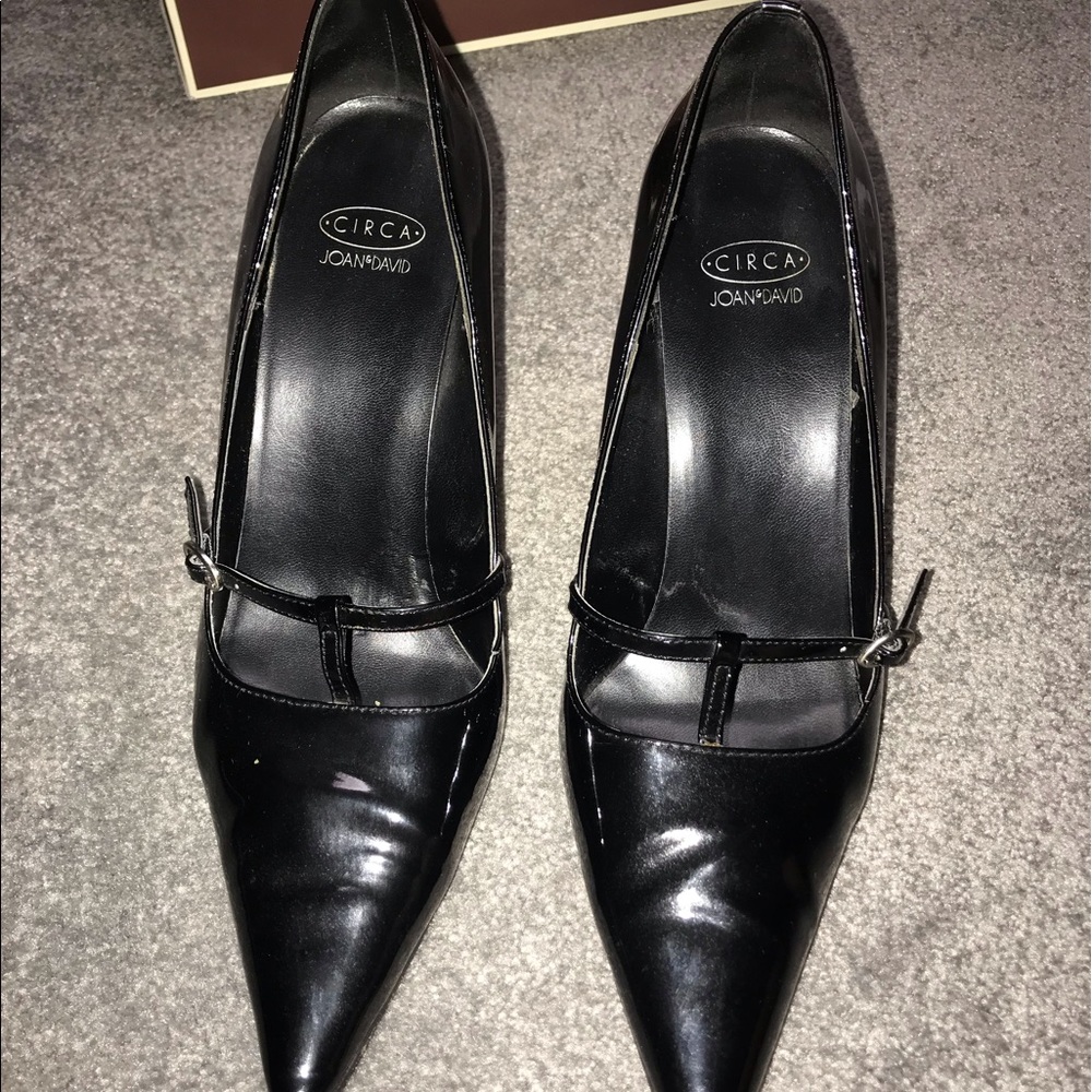 CIRCA Joan & David buckle strap heels